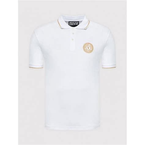 versace jeans couture polo round gold|versace jeans couture polo shirts.